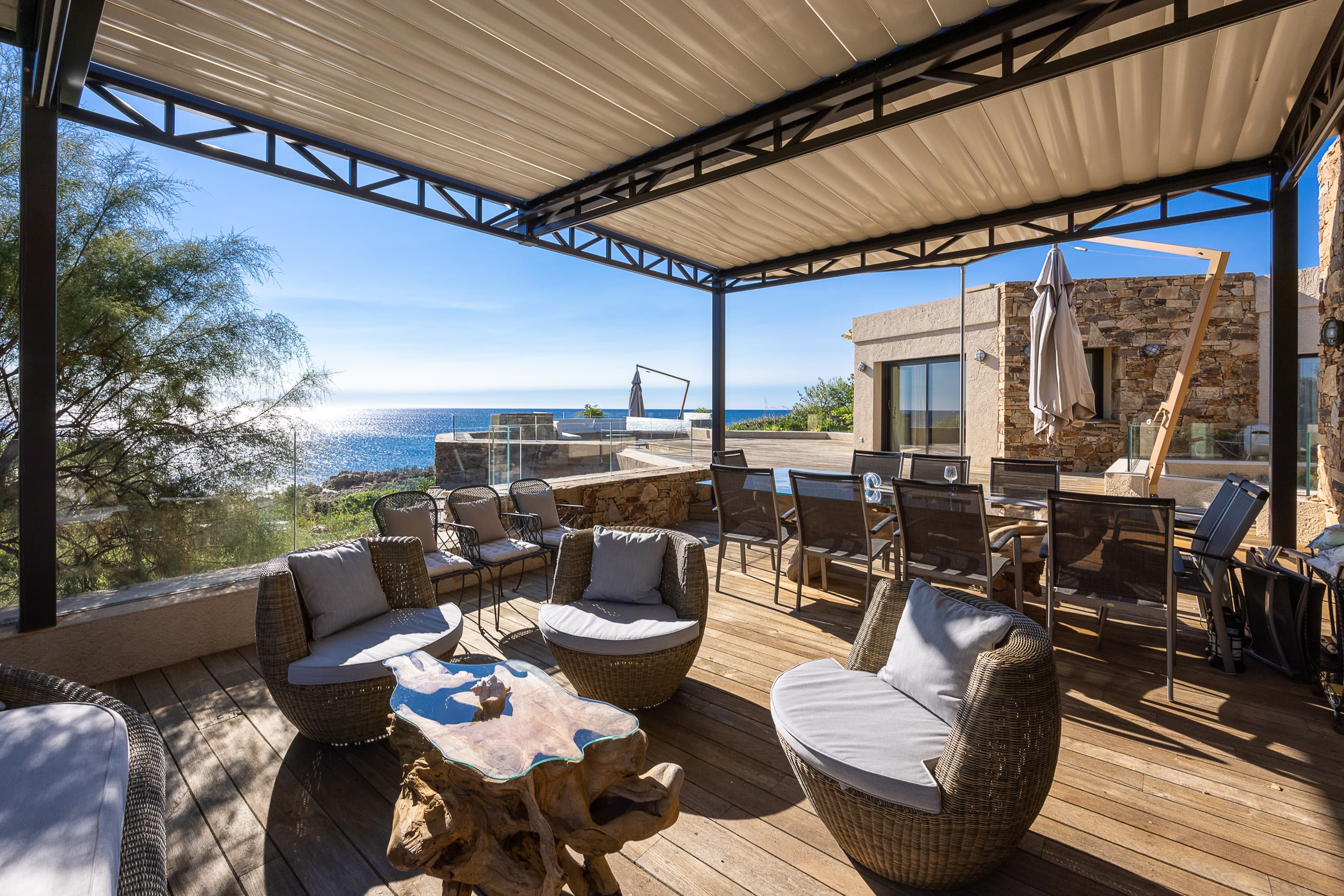 Vue depuis la terrasse